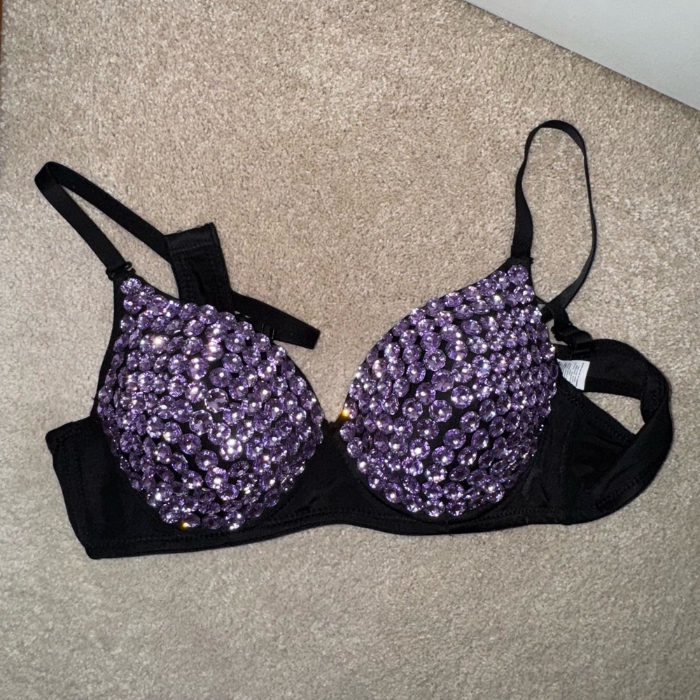 NWOT SHEIN Rhinestone Bustier Crop Top